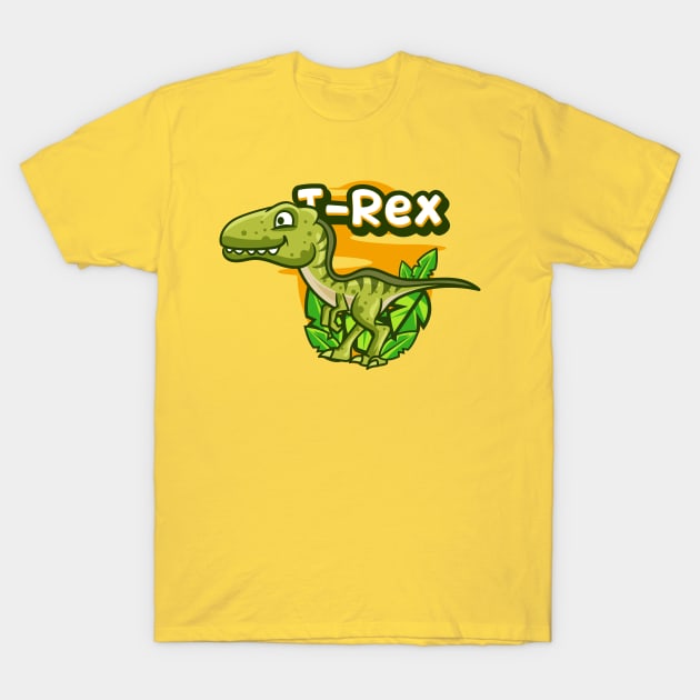 Cute T-Rex T-Shirt by Harrisaputra